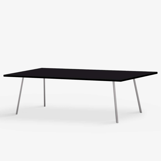 Domusnord Line View Linoleums Stort Spisebord med sort kant 230 x 90 cm i 14 farver