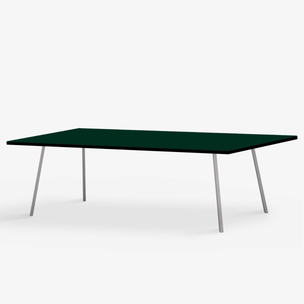 Domusnord Line View Linoleums Stort Spisebord med sort kant 230 x 90 cm i 14 farver