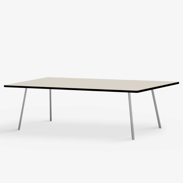 Domusnord Line View Linoleums Stort Spisebord med sort kant 230 x 90 cm i 14 farver