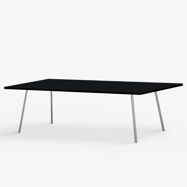 Domusnord Line View Linoleums Stort Spisebord med sort kant 230 x 90 cm i 14 farver