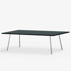 Domusnord Line View Linoleums Stort Spisebord med sort kant 230 x 90 cm i 14 farver