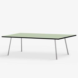 Domusnord Line View Linoleums Stort Spisebord med sort kant 230 x 90 cm i 14 farver