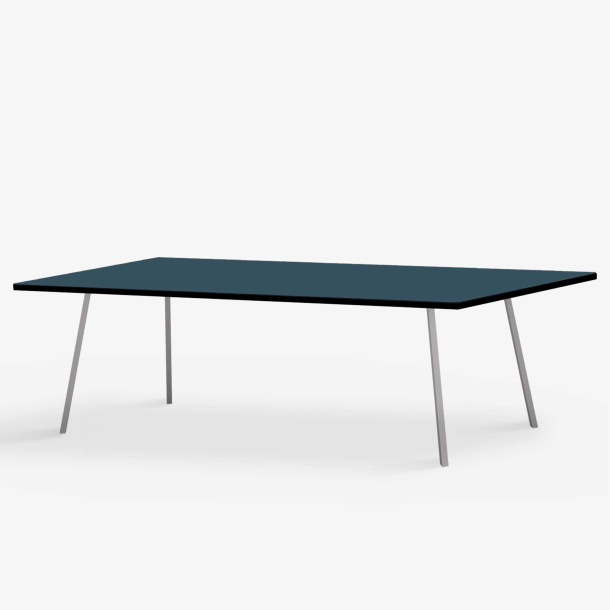 Domusnord Line View Linoleums Stort Spisebord med sort kant 230 x 90 cm i 14 farver