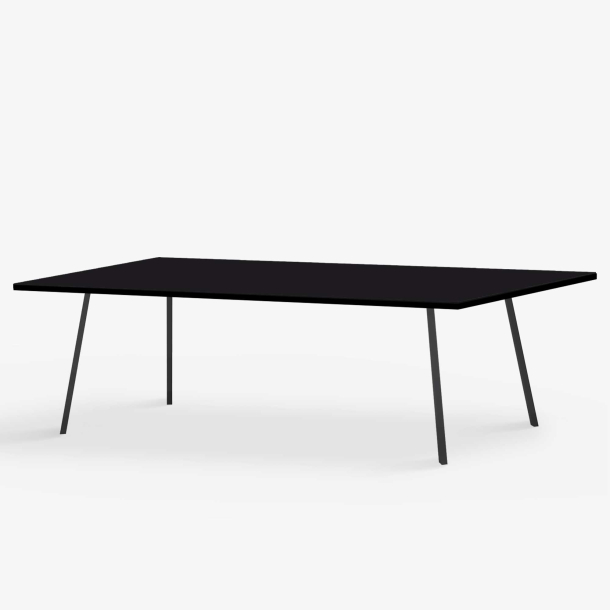 Domusnord Line View Linoleums Stort Spisebord med sort kant 230 x 90 cm i 14 farver