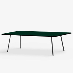 Domusnord Line View Linoleums Stort Spisebord med sort kant 230 x 90 cm i 14 farver