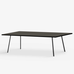 Domusnord Line View Linoleums Stort Spisebord med sort kant 230 x 90 cm i 14 farver