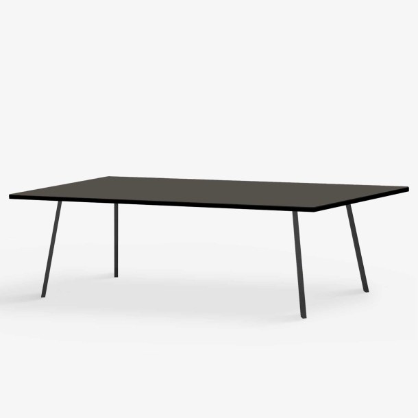 Domusnord Line View Linoleums Stort Spisebord med sort kant 230 x 90 cm i 14 farver