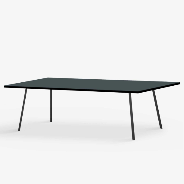 Domusnord Line View Linoleums Stort Spisebord med sort kant 230 x 90 cm i 14 farver