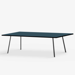 Domusnord Line View Linoleums Stort Spisebord med sort kant 230 x 90 cm i 14 farver