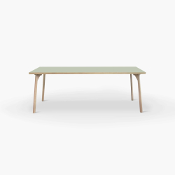 Domusnord Room Linoleums Desk and dining table in Oak 160 x 80 cm in 19 colors
