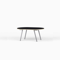 Domusnord LV Lounge Table  sofabord med linoleum i krydsfinr  small
