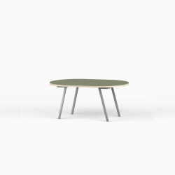 Domusnord LV Lounge Table  sofabord med linoleum i krydsfinr  small