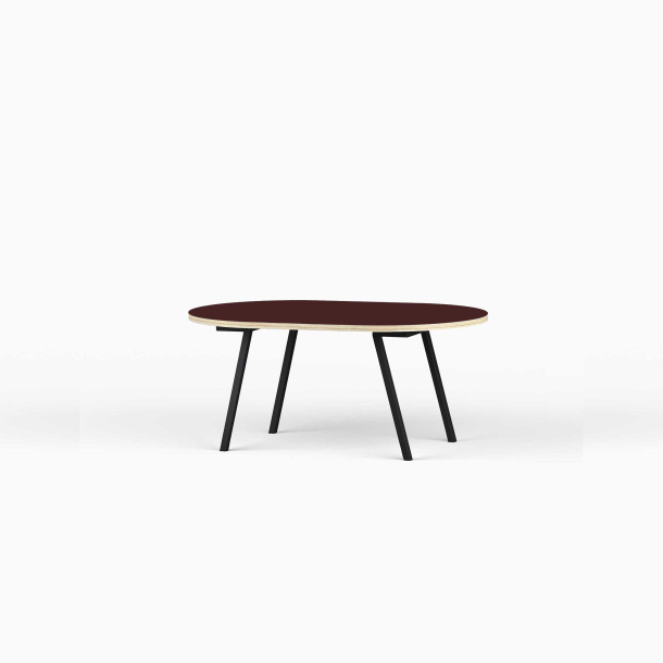 Domusnord LV Lounge Table  sofabord med linoleum i krydsfinr  small