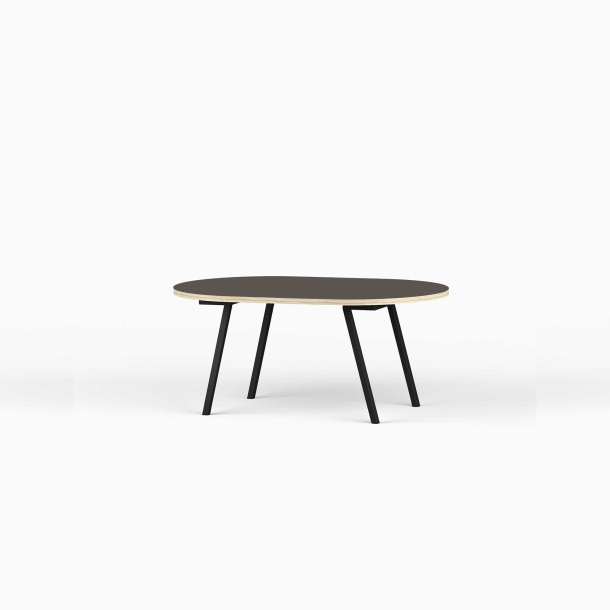 Domusnord LV Lounge Table  sofabord med linoleum i krydsfinr  small