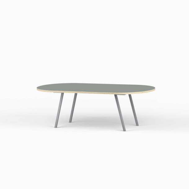 Domusnord LV Lounge Table with linoleum and plywood birch - Medium