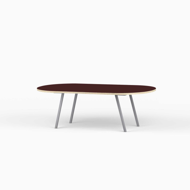 Domusnord LV Lounge Table with linoleum and plywood birch - Medium