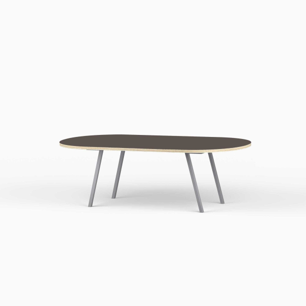 Domusnord LV Lounge Table with linoleum and plywood birch - Medium