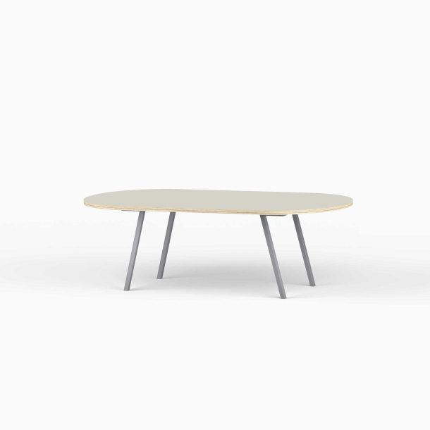 Domusnord LV Lounge Table with linoleum and plywood birch - Medium