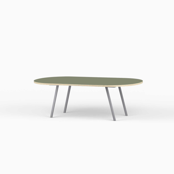Domusnord LV Lounge Table with linoleum and plywood birch - Medium