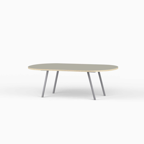 Domusnord LV Lounge Table with linoleum and plywood birch - Medium