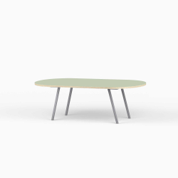 Domusnord LV Lounge Table with linoleum and plywood birch - Medium