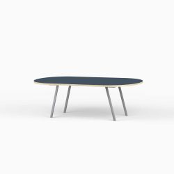 Domusnord LV Lounge Table with linoleum and plywood birch - Medium