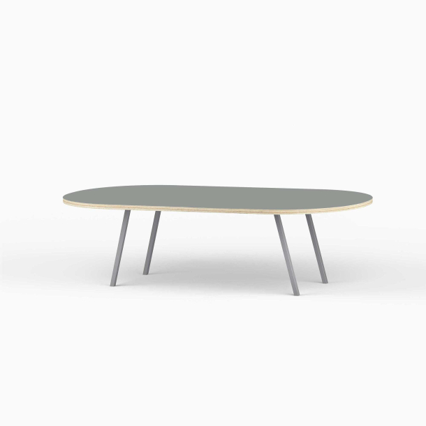 Domusnord LV Lounge Table with linoleum in plywood birch - Large