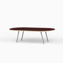Domusnord LV Lounge Table  sofabord med linoleum i krydsfinr  large