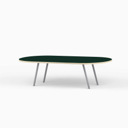 Domusnord LV Lounge Table  sofabord med linoleum i krydsfinr  large