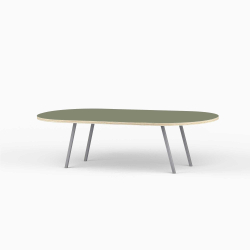 Domusnord LV Lounge Table  sofabord med linoleum i krydsfinr  large