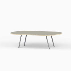 Domusnord LV Lounge Table  sofabord med linoleum i krydsfinr  large