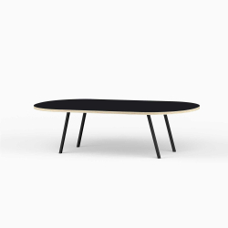 Domusnord LV Lounge Table  sofabord med linoleum i krydsfinr  large