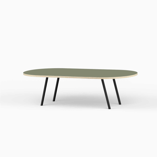 Domusnord LV Lounge Table  sofabord med linoleum i krydsfinr  large