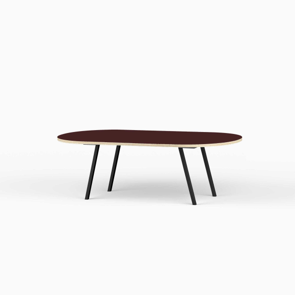 Domusnord LV Lounge Table with linoleum and plywood birch - Medium