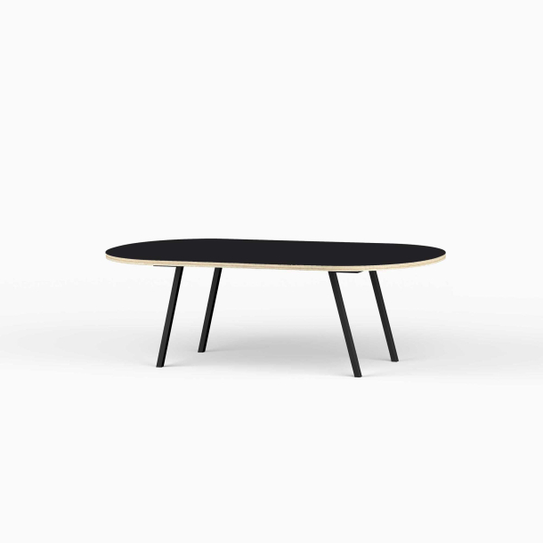 Domusnord LV Lounge Table with linoleum and plywood birch - Medium