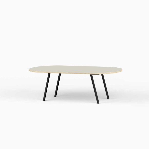 Domusnord LV Lounge Table with linoleum and plywood birch - Medium