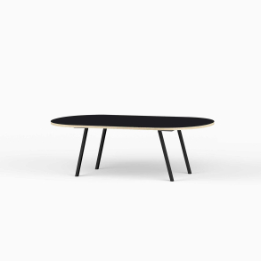 Domusnord LV Lounge Table  sofabord med linoleum i krydsfinr  medium
