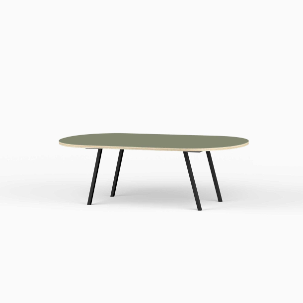 Domusnord LV Lounge Table with linoleum and plywood birch - Medium