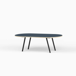 Domusnord LV Lounge Table with linoleum and plywood birch - Medium