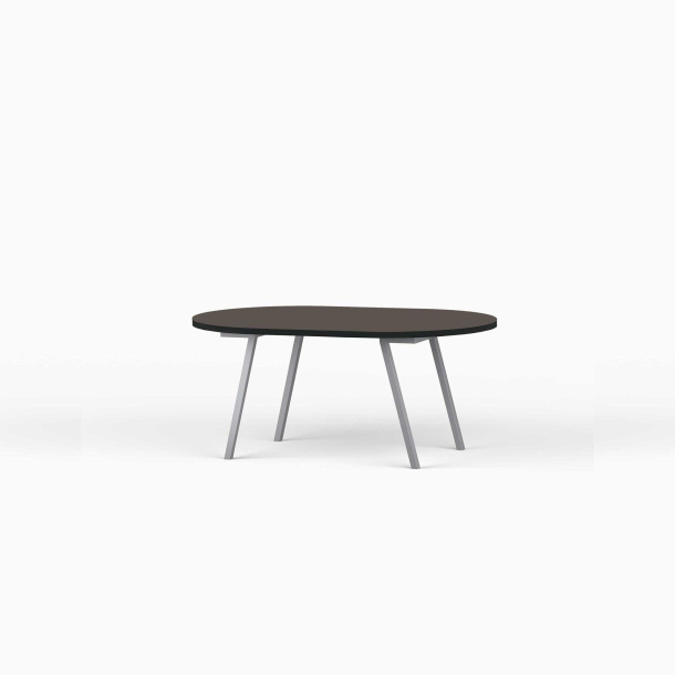 Domusnord LV Lounge Table  sofabord med linoleum og sort kant  small