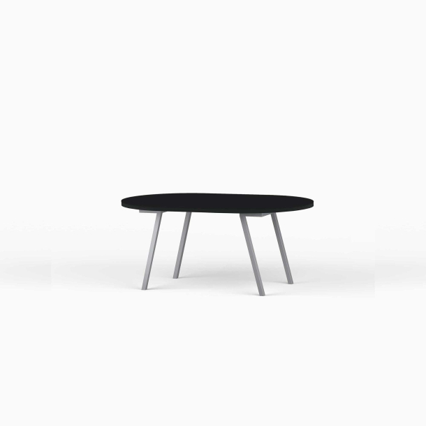 Domusnord LV Lounge Table  sofabord med linoleum og sort kant  small