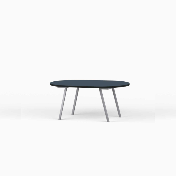 Domusnord LV Lounge Table  sofabord med linoleum og sort kant  small