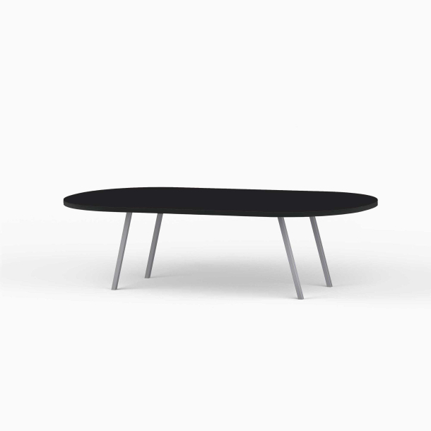 Domusnord LV Lounge Table with linoleum and black edges - Large