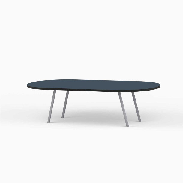 Domusnord LV Lounge Table with linoleum and black edges - Large