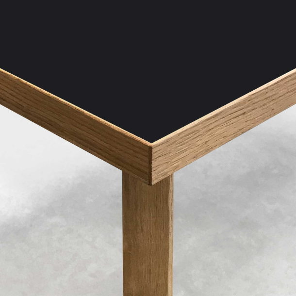 Domusnord Room Linoleums Desk and dining table in Oak 160 x 80 cm in 19 colors