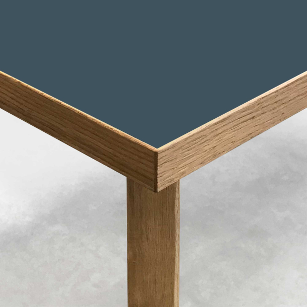 Domusnord Room Linoleums Desk and dining table in Oak 160 x 80 cm in 19 colors