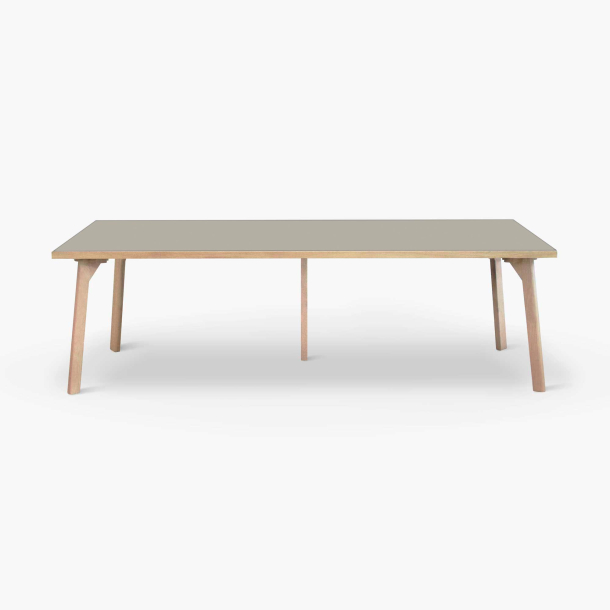 Domusnord Room Linoleums Spisebord i Eg 270 x 100 cm i 21 farver