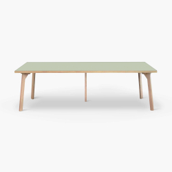 Domusnord Room Linoleums Spisebord i Eg 250 x 100 cm i 19 farver