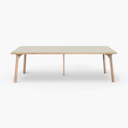 Domusnord Room Linoleums Stort Spisebord i Eg 300 x 100 cm i 19 farver