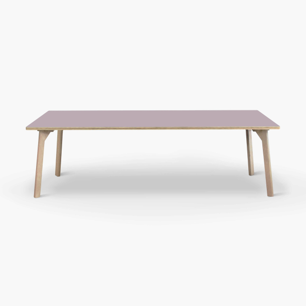 Domusnord Studio Linoleums Skrivebord og mdebord p Birkekrydsfiner 200 x 90 cm i 19 farver